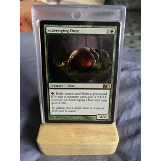 การ์ด MTG Scavenging Ooze Green Magic the gathering EDH รุ่น M14 สภาพ nm