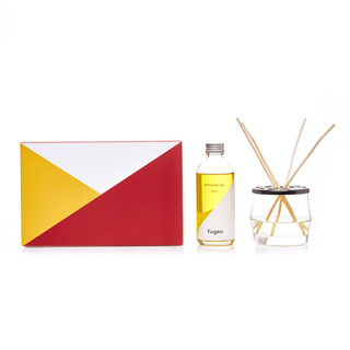 Yugen ชุดก้านไม้กระจายกลิ่นหอม กลิ่นดีไลท์ (Yugen - Reed Diffuser 200 ml Set / Scent : Delight)