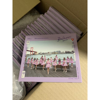 CD ซีดีเปล่า single 12 BNK48 Believers แกะแล้ว ไม่มีรูปให้