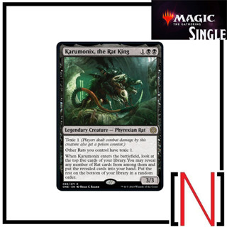 [MTG][Single][ONE] Karumonix, the Rat King ระดับ Rare [ภาษาอังกฤษ]