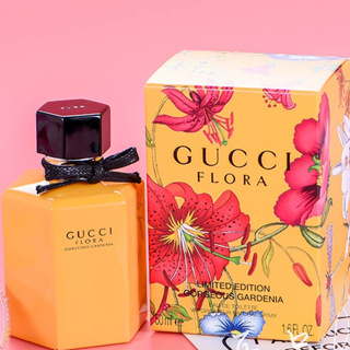 【สินค้าพร้อมส่ง】ของแท้ 💯 Gucci Flora Gorgeous Gardenia Limited Edition EDT 5ml/10ml