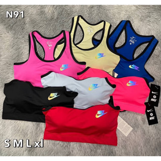🛍️สินค้าเข้าใหม่🇹🇭เสื้อSportbraผู้หญิงใส่ออกกำลังกายสบาย ๆ