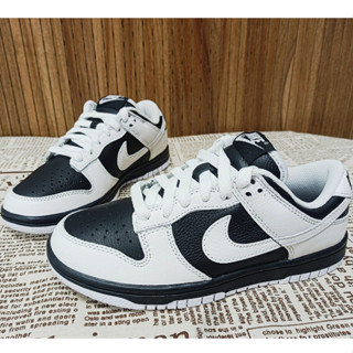 Nike Dunk Low "Reverse Panda" เทรนด์ย้อนยุค【ของแท้ 100 %】