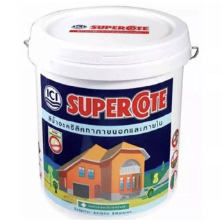 DULUX แม่สีน้ำ-ด้าน SUPERCOTE รุ่น 611 สีดำ ขนาดแกลลอน