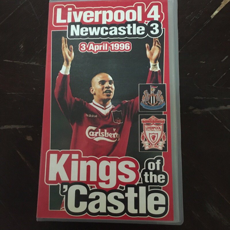 USED/มือสอง• ม้วนวีดีโอ แมตช์ในตำนาน Liverpool4-Newcastle3 ฤดูกาล 1995-1996