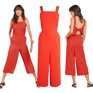 NX : Coral BOW Jumpsuit