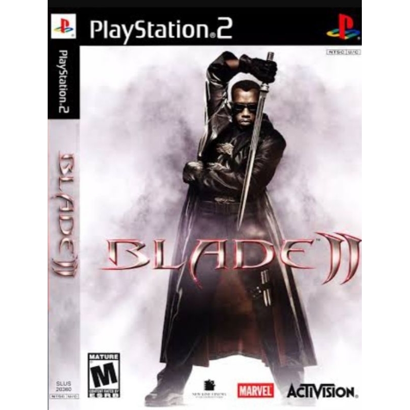 แผ่นเกมPs2 - Blade 2 เบรดนักฆ่าซอมบี้ แผ่นไรท์คุณภาพ (เก็บปลายทางได้)️