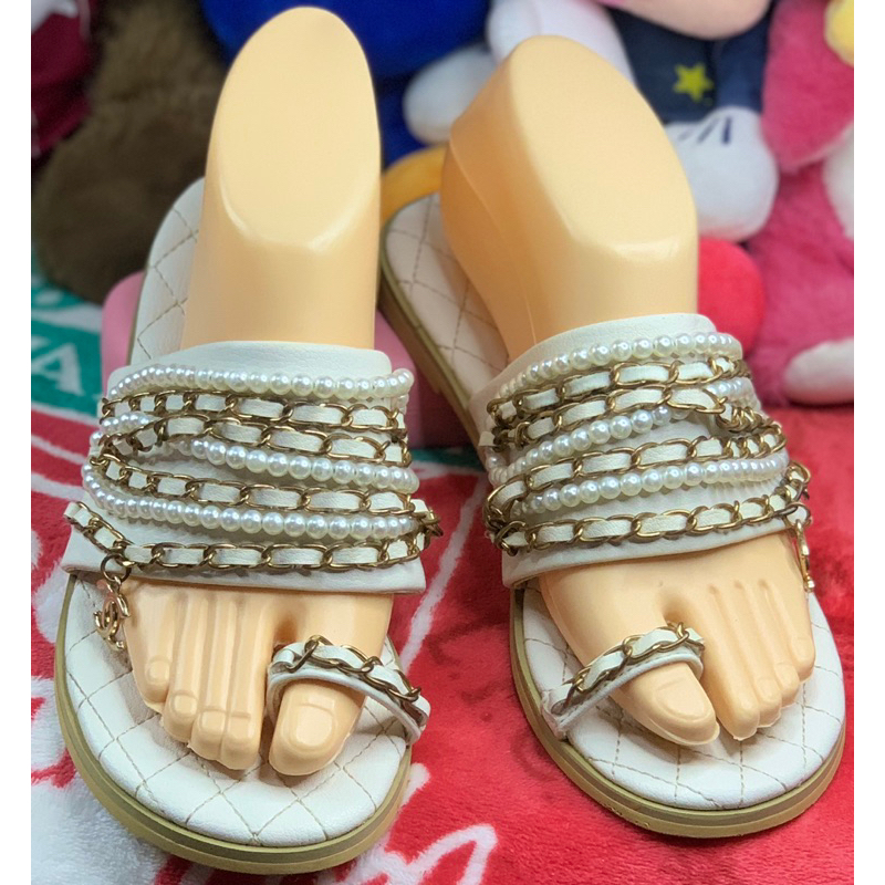 รองเท้าแตะ Chanel Sandal size 37 มือ 2 🥿