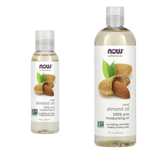 NOW Solutions, Organic Sweet Almond Oil, 100% Pure Moisturizing Oil