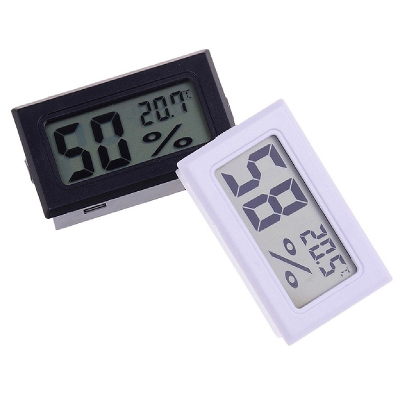 เครื่องวัดอุณหภูมิและความชื้นแบบดิจิทัล (Hydrometer and thermometer)