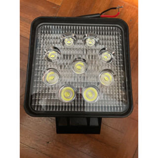 โคมไฟหน้า LED 10-90V DC 27W