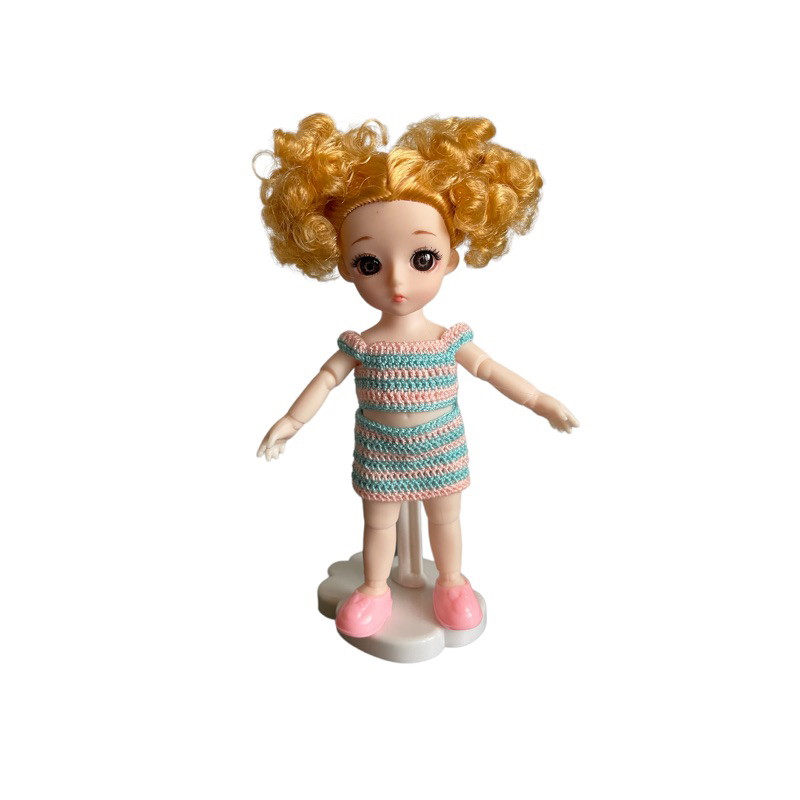 ตุ๊กตา bjd 16 ซม. ของเล่น ของสะสม