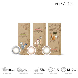 คอนแทคเลนส์สี รายวัน PEGAVISION รุ่น Forest Miracle (set 3 กล่อง/ 30 เลนส์)