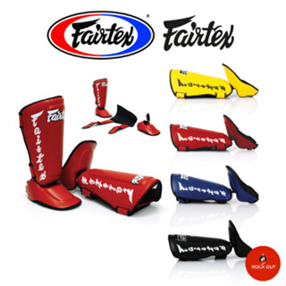 สนับแข้ง ซ้อมมวย มวยไทย แฟร์เทกซ์  FAIRTEX Shin guards SP7 ( S M L XL) Muay Thai นักมวย ชกมวย