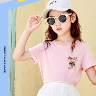 K-2311-SHORT  7สี  เสื้อยืดแขนสั้นเด็กลายการ์ตูนน่ารัก ผ้านุ่มใส่สบาย ลายเยอะ สีครบ ไซส์ครบ **ปลีก-ส่ง**