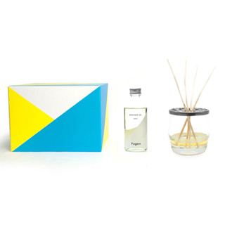 Yugen ชุดก้านไม้กระจายกลิ่นหอม กลิ่น อะเวค (Yugen - Reed Diffuser 200 ml Set / Scent : AWAKE)