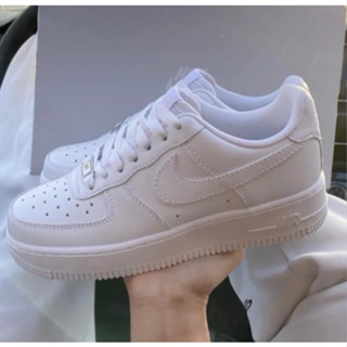 (ของแท้ 100%  )Nike ไนกี้ รองเท้าผ้าใบ รองเท้าลำลอง Air Force 1 07