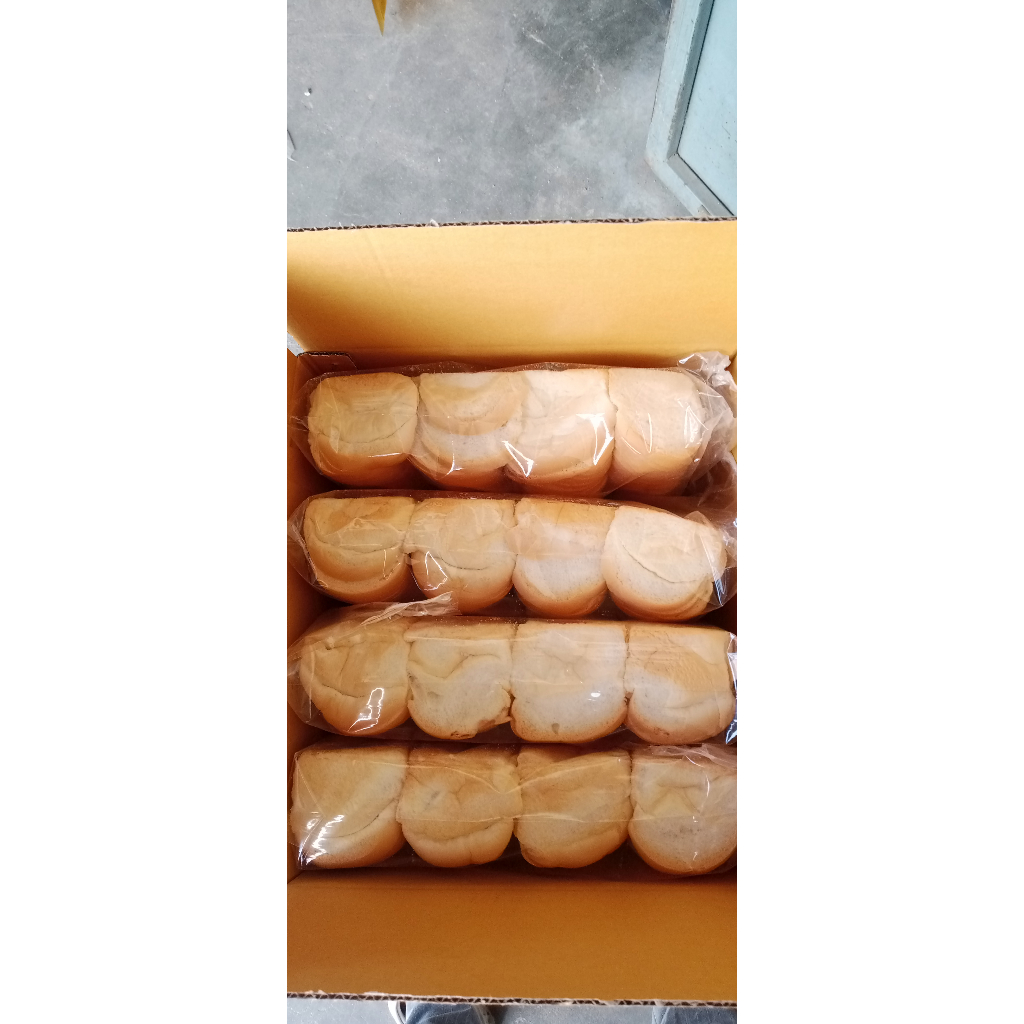 ขนมปังทำปังกรอบ กะโหลกกลาง หั่น สไลด์ บาง6มิล 1ลังมี16แถว