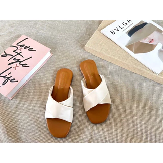 Afashion🎀รองเท้าแตะสไตล์มินิมอล สวมใส่สบายเท้ามากๆ มีมาถึง6สีเลยนะคะ ไซด์36-44 สินค้าพร้อมส่งนะคะ_