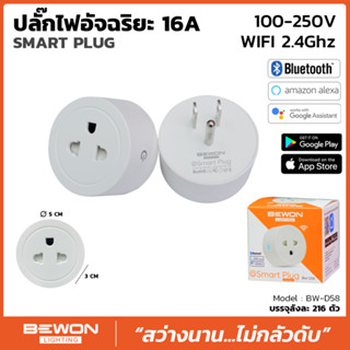 Bewon Lighting Smart Plug ปลั๊กไฟอัจฉริยะ BW-D58 ผ่าน แอพพลิเคชั่นที่ชื่อ “ Smart Life – Smart Living