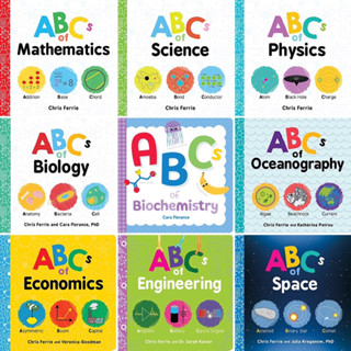 [✅หนังสือเด็ก] Baby University ABCs of Economics Engineering Mathematics Physics Science for babies abc STEM Board Book