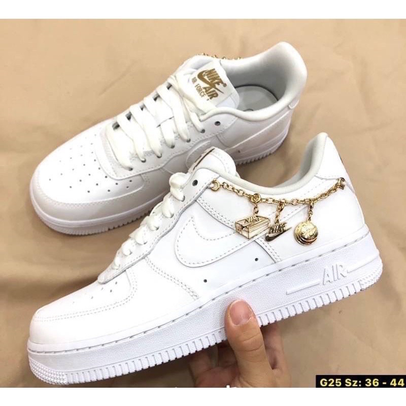 Nike Air Force 1 LX 07 Lucky Charms Goldkette (size36-40) 1190
