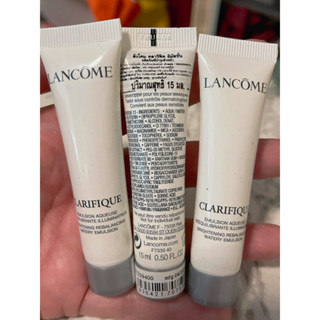 เคาน์เตอร์ไทย LANCÔME ผลิตภัณฑ์บำรุงผิวหน้า Clarifique Watery Emulsion 15ml สินค้าขนาดทดลอง