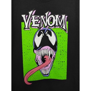 เสื้อยืด มือสอง ลายการ์ตูน Marvel ลาย Venom อก 44 ยาว 29