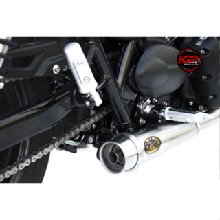 ZARD EXHAUST FOR TRIUMPH STREET TWIN (SLIP ON)