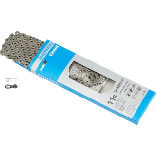 โซ่ Shimano Dura Ace / XTR 11 Speed พร้อมข้อต่อปลดเร็ว รุ่น CN-HG901