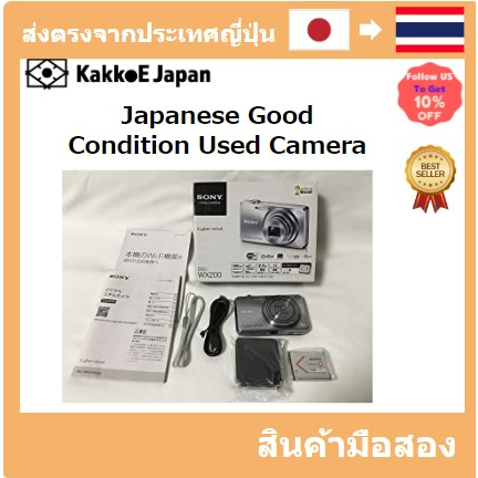 มือสอง Sony Digital Camera Cyber-Shot WX200 18.9 million Pixel Optical 10 times Silver DSC-WX200-S P