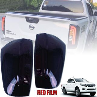 ไฟท้าย LED รุ่น นิสสัน นาวาร่า NISSAN NAVARA NP300 ปี 2015 - 2018 สีสโม๊ค 1 คู่ ซ้าย + ขวา รวมชุดสายไฟ