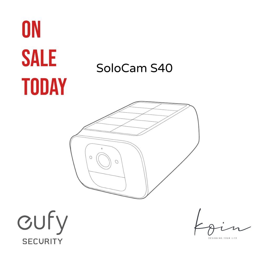eufy Security SoloCam S40 (Forever Power, Solar Style)