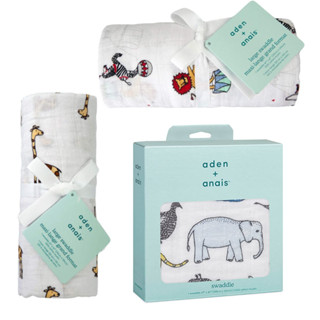 ใส่โค้ด Tony69 ลด5% ผ้าห่อตัวเด็ก Baby Swaddles Aden by aden + anais Muslin Cotton, 100% Cotton, 47.2 x 47.2 inches