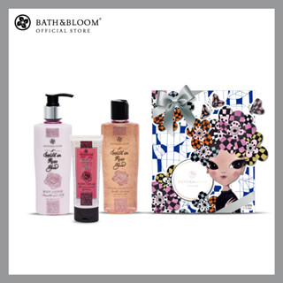 [BBGS2022-14] BATH &amp; BLOOM Full Bloom Hand Set - A Walk in Rose Yard  A Walk in Rose Yard ชุดของขวัญผลิตภัณฑ์ดูแลผิวมือ