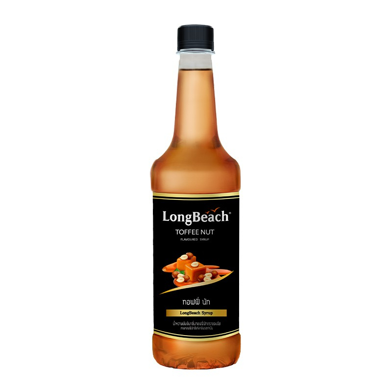 LongBeach Toffee Nut Syrup ลองบีชไซรัปทอฟฟี่นัท