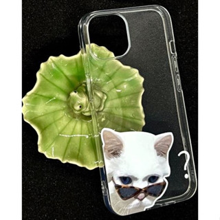 Case โทรศัพท์ I Phone (Cat wears glass) ลายน้องแมวใส่แว่นตา