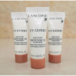 แท้💯% [Sephora US/เช็คใบเสร็จได้] Lancome UV Expert Aqua Defense SPF50+ Sunscreen Primer &amp; Moisturizer 10ml