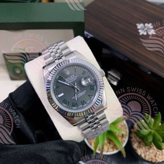 นาฬิกา ข้อมือ สุดหรู Ro LEX datejust 41mm วิมเบอดัน