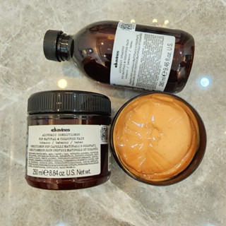 Davines Alchemic Conditioner For Natural And Coloured Hair (Chocolate /Tobacco) 250ml คอนดิชั่นเนอร์เปลี่ยนสีผมสีน้ำตาล