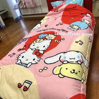 ผ้าปู ผ้านวม SANRIO😺💕ลิขสิทธิ์ของแท้💯