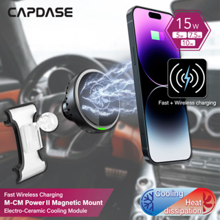 Capdase M-Cm Power Ii อุปกรณ์เมาท์ขาตั้งแม่เหล็กไร้สาย Dsh Base-Gle สําหรับ Benz Gle Gls (2020-2021)