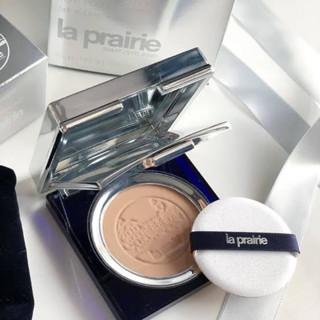 แท้💯%แป้ง LA PRAIRIE Skin Caviar Powder Foundation SPF 15 9g. กล่องอุปกรณ์ครบ 8,300฿ แป้งผสมรองพื้นคาเวียร์สุดไฮเอน