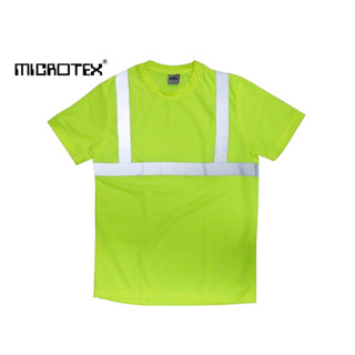 เสื้อยืดคอกลมสะท้อนแสง MICROTEX®