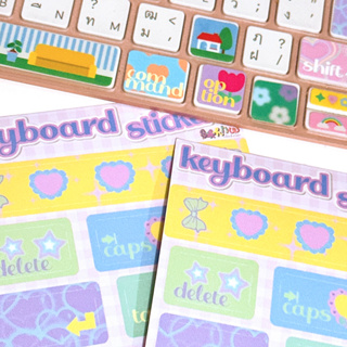 colorful keyboard sticker set