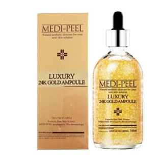 แท้/พร้อมส่ง🌸  Medipeel Luxury 24K Gold Ampoule 100 ml. เซรั่มทองคำ24K