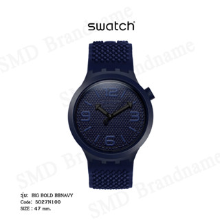 SWATCH นาฬิกาข้อมือ รุ่น  BIG BOLD BBNAVY Code: SO27N100