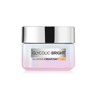 LOREAL - Glycolic-Bright Glowing Cream Day SPF 17 (50 ml.)