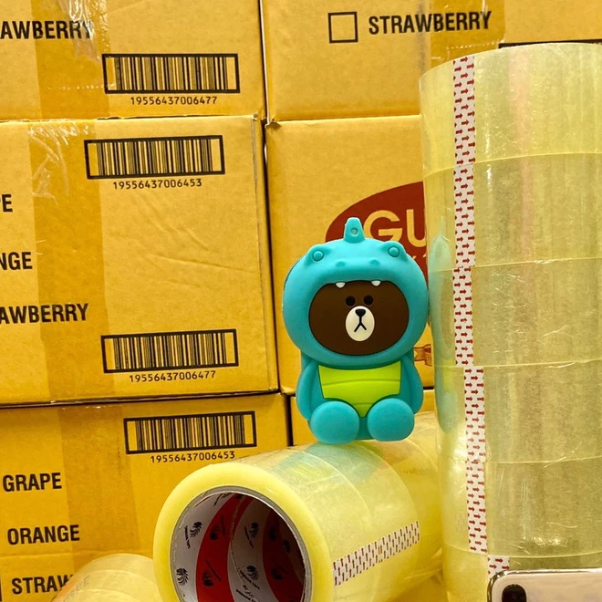 เทปใส 2 นิ้ว x 100 หลา แพค 6 ม้วน เทปกาวใส สก๊อตเทป เทปปิดกล่อง OPP Clear TAPE เทปกาว #1ในไทย