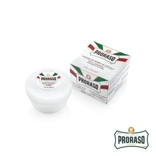 (400621) Proraso Shaving Soap Jar Sensitive Skin 150ML / โปรราโซ เชฟวิ่ง โซป จาร์ เซนซิทีฟ สกิน 150 มล.